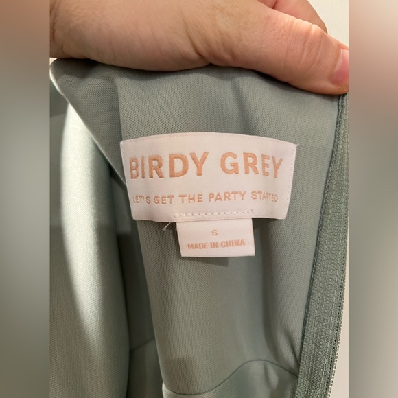 Birdy Grey Sage Kiko Bridesmaid Dress - Picture 9 of 10